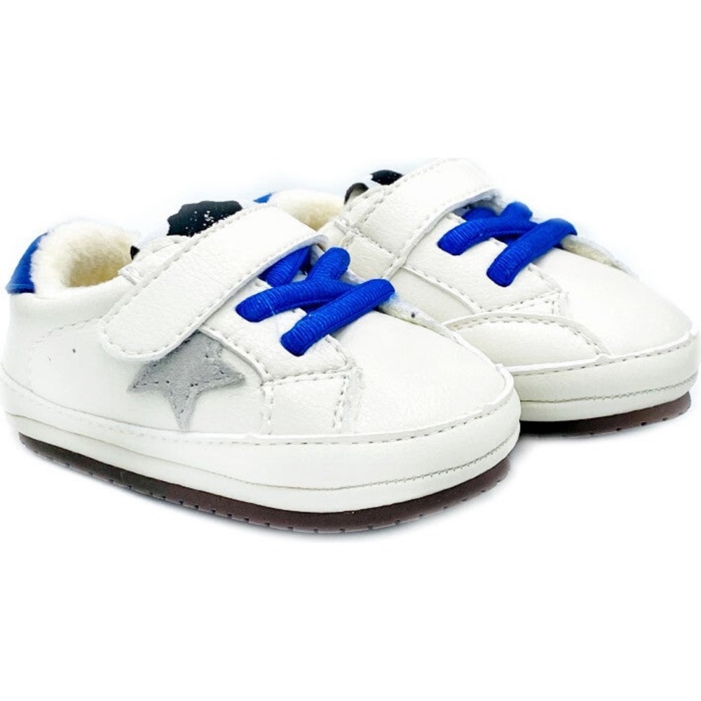 Stylechild Baby Sneakers / Velcro Shoes / Blue White / size 5